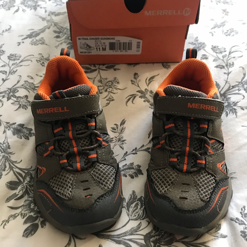 Kids Merrell Trail Chaser hiking shoes 11M